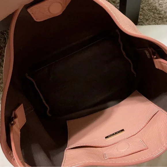 Tory Burch Quinn Hobo in Sorbet/Pink - Picture 4 of 10